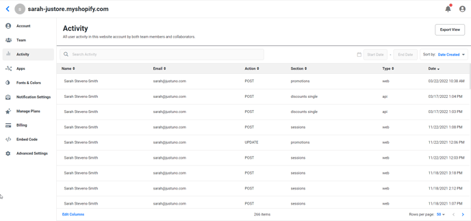 Account-Activity-Section