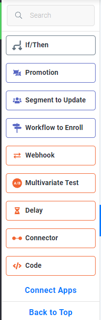 Available Workflow Actions